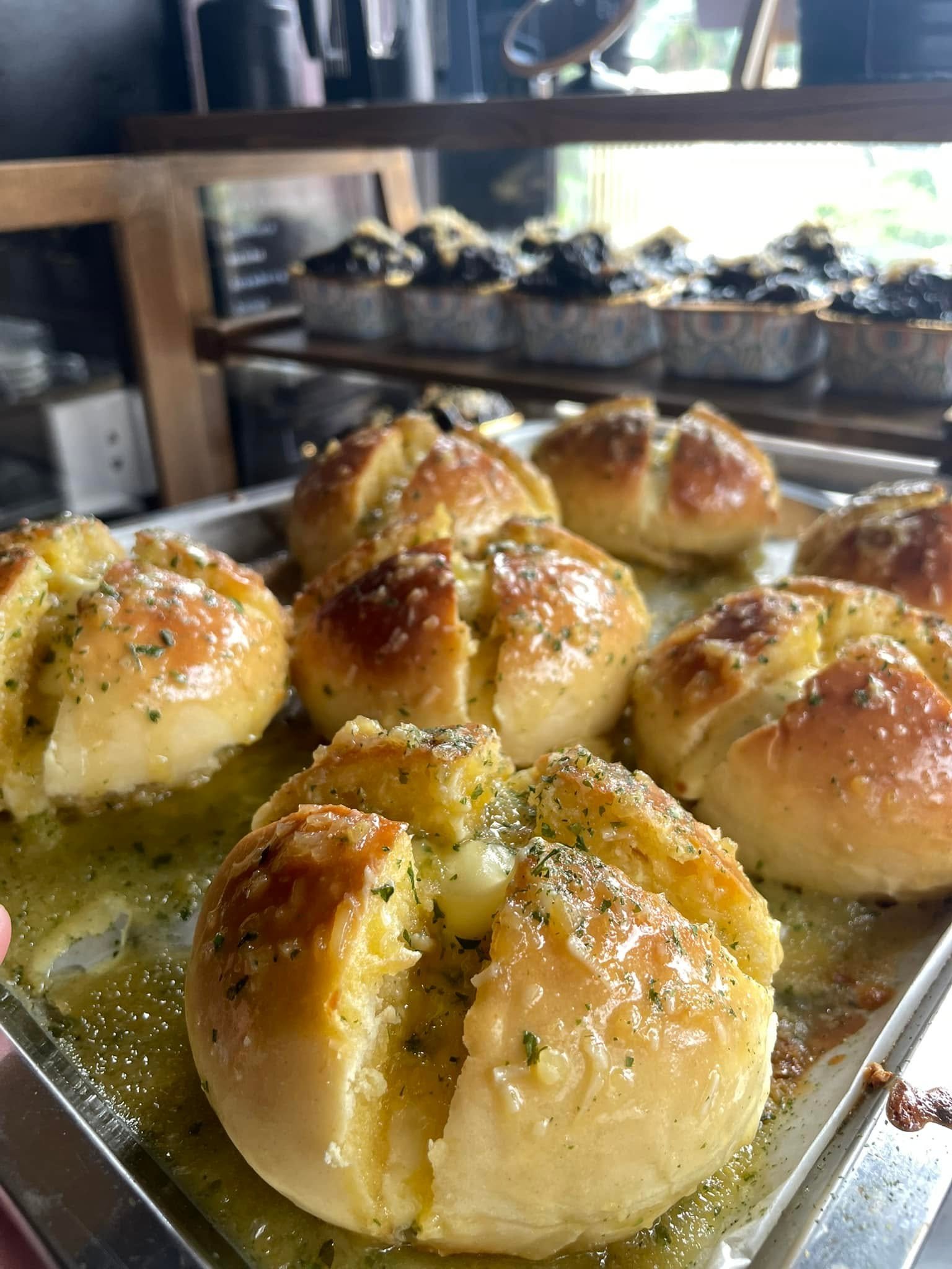 Korean Garlic Bread